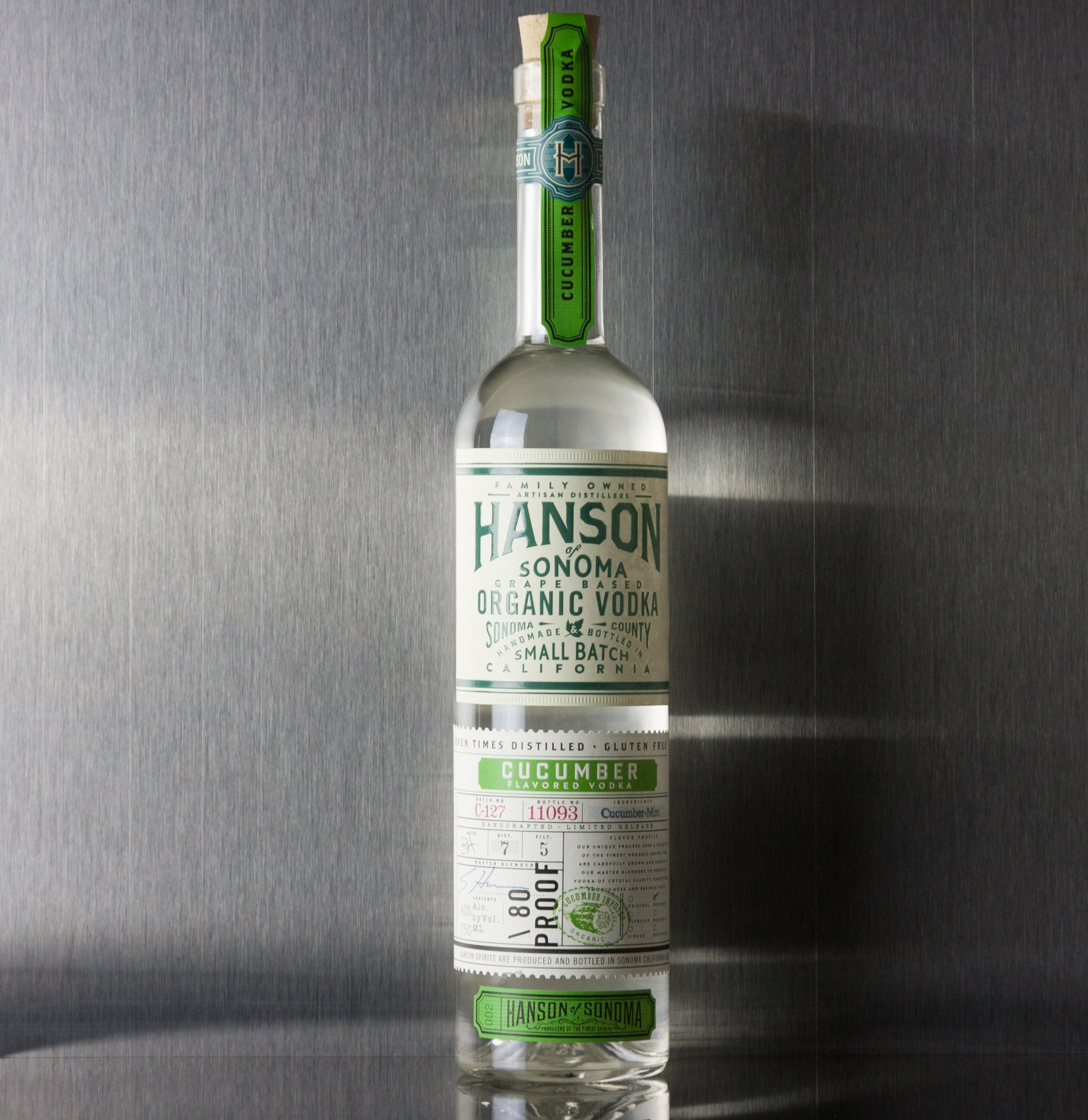 Hanson of Sonoma Cucumber Vodka 750 ml