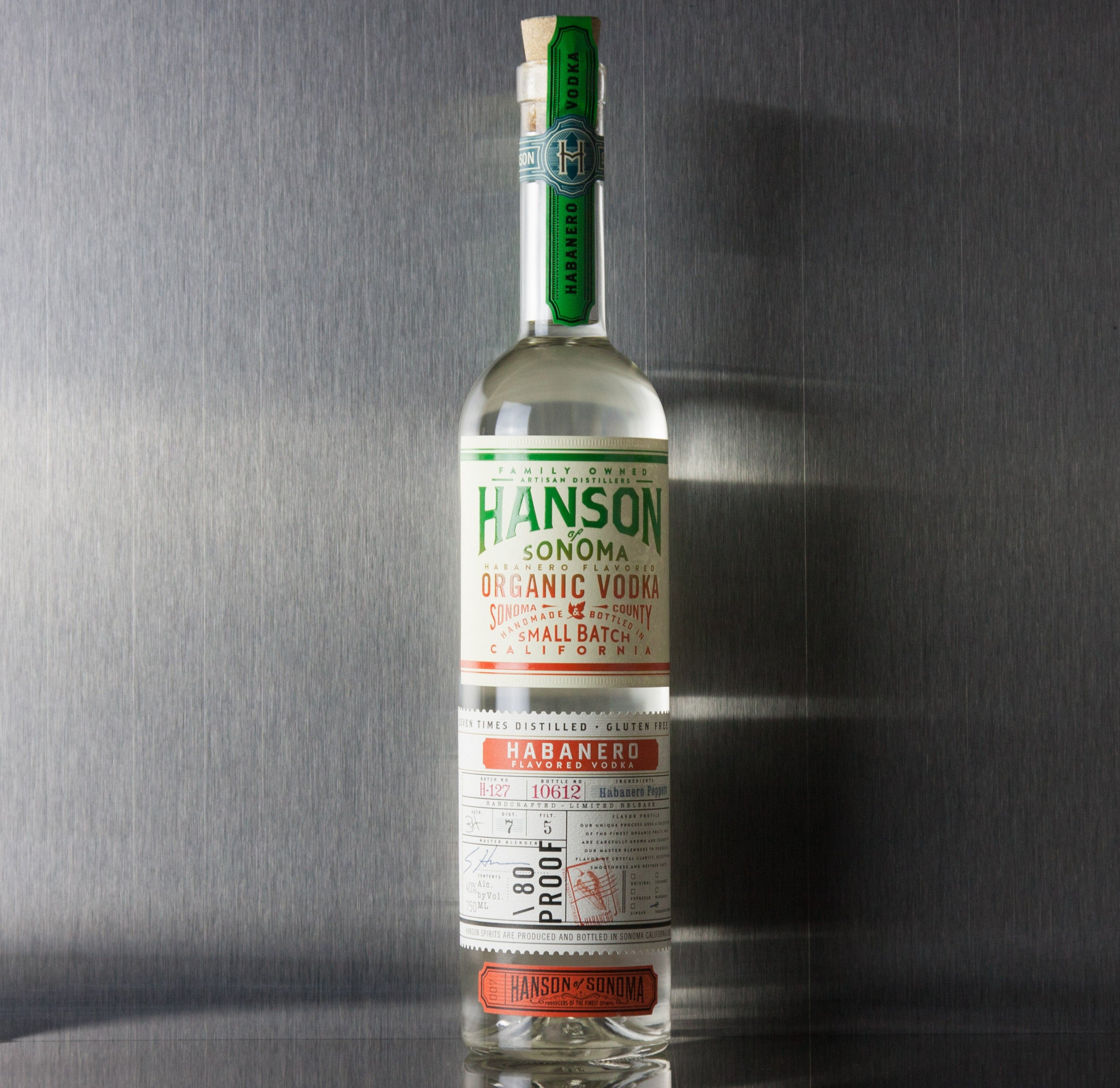 Hanson of Sonoma Habanero Vodka 750 ml