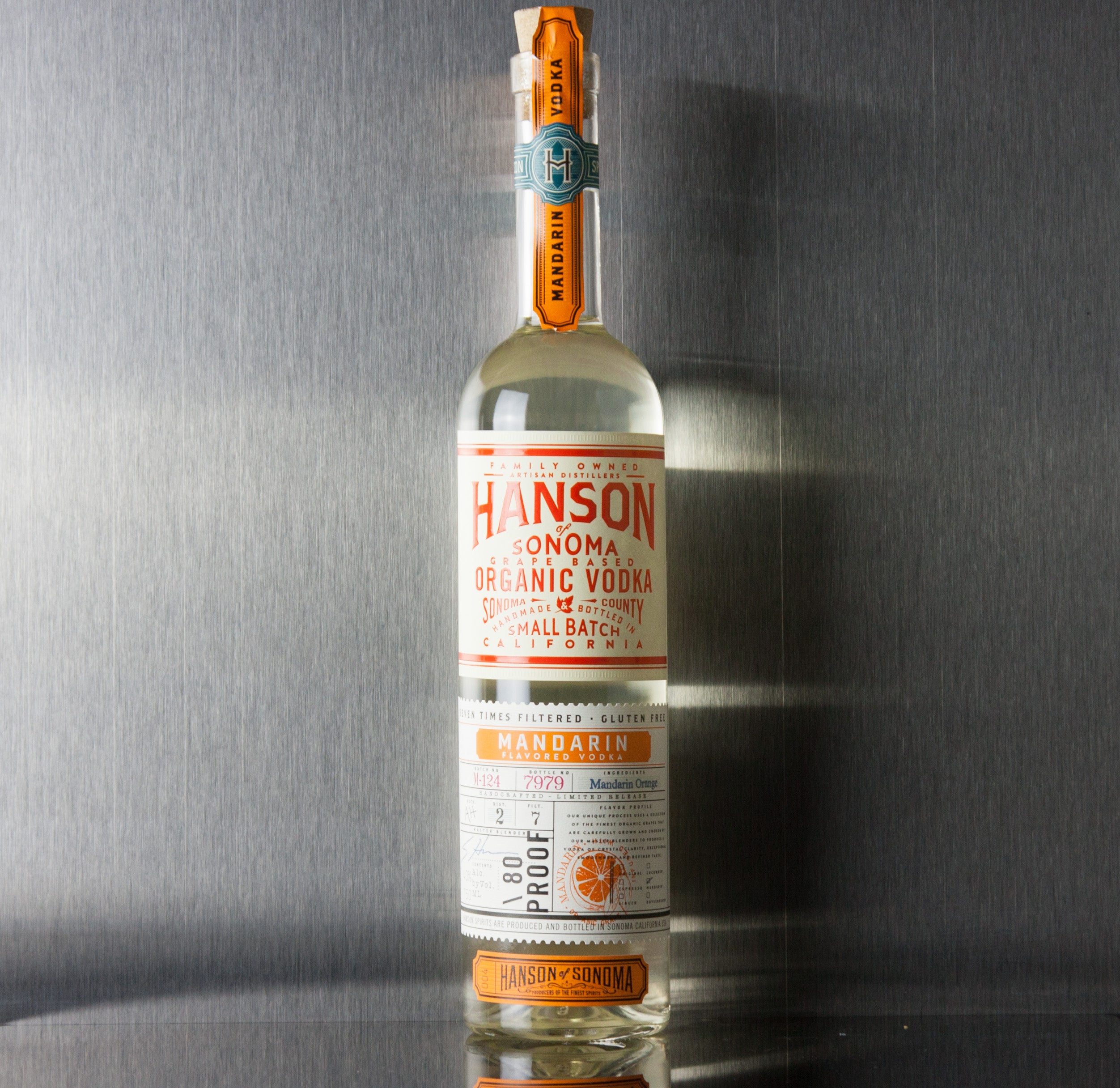 Hanson of Sonoma Mandarin Vodka 750 ml
