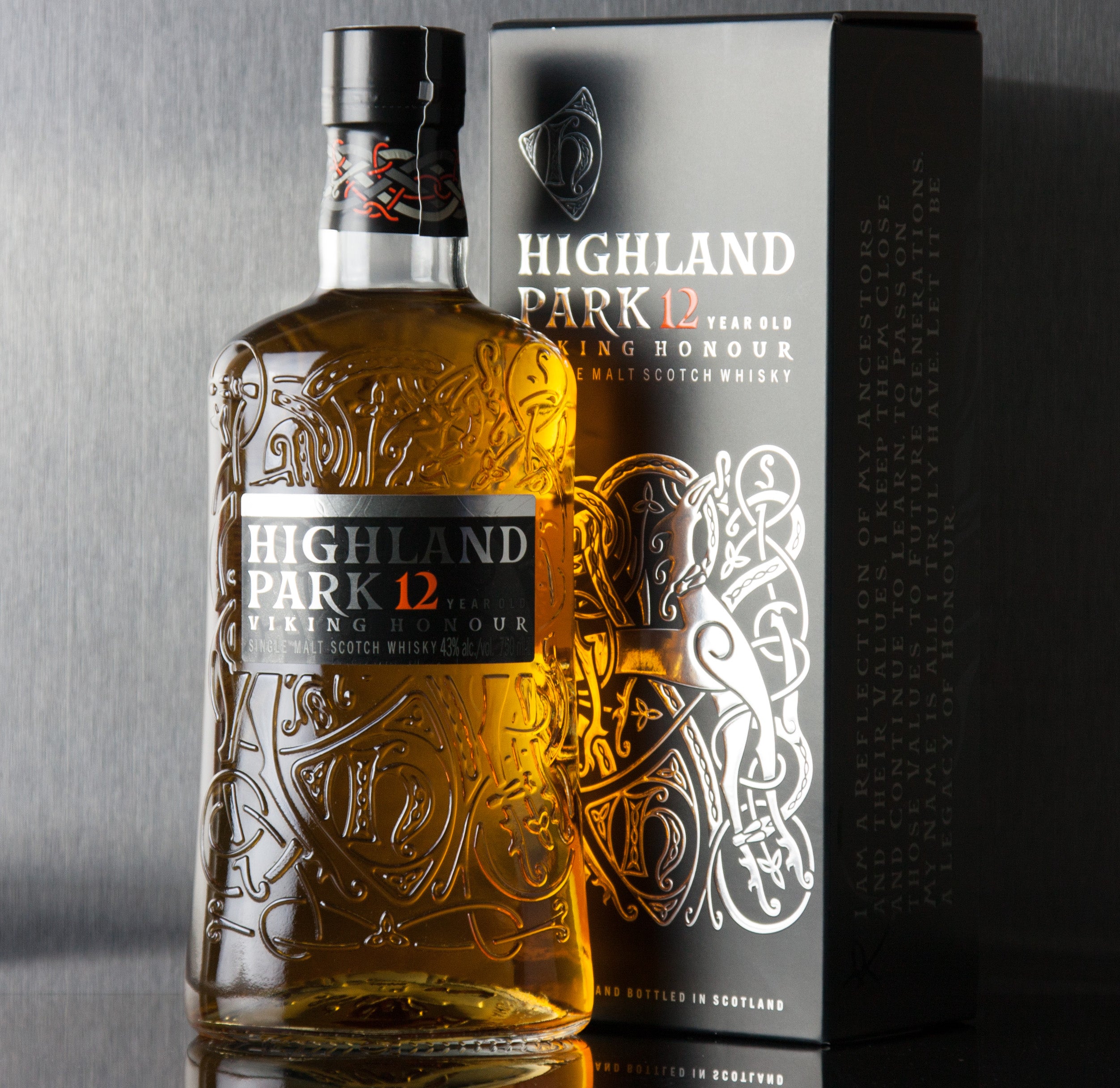 Highland Park 12 Year Viking Honour Single Malt Scotch 750 ml