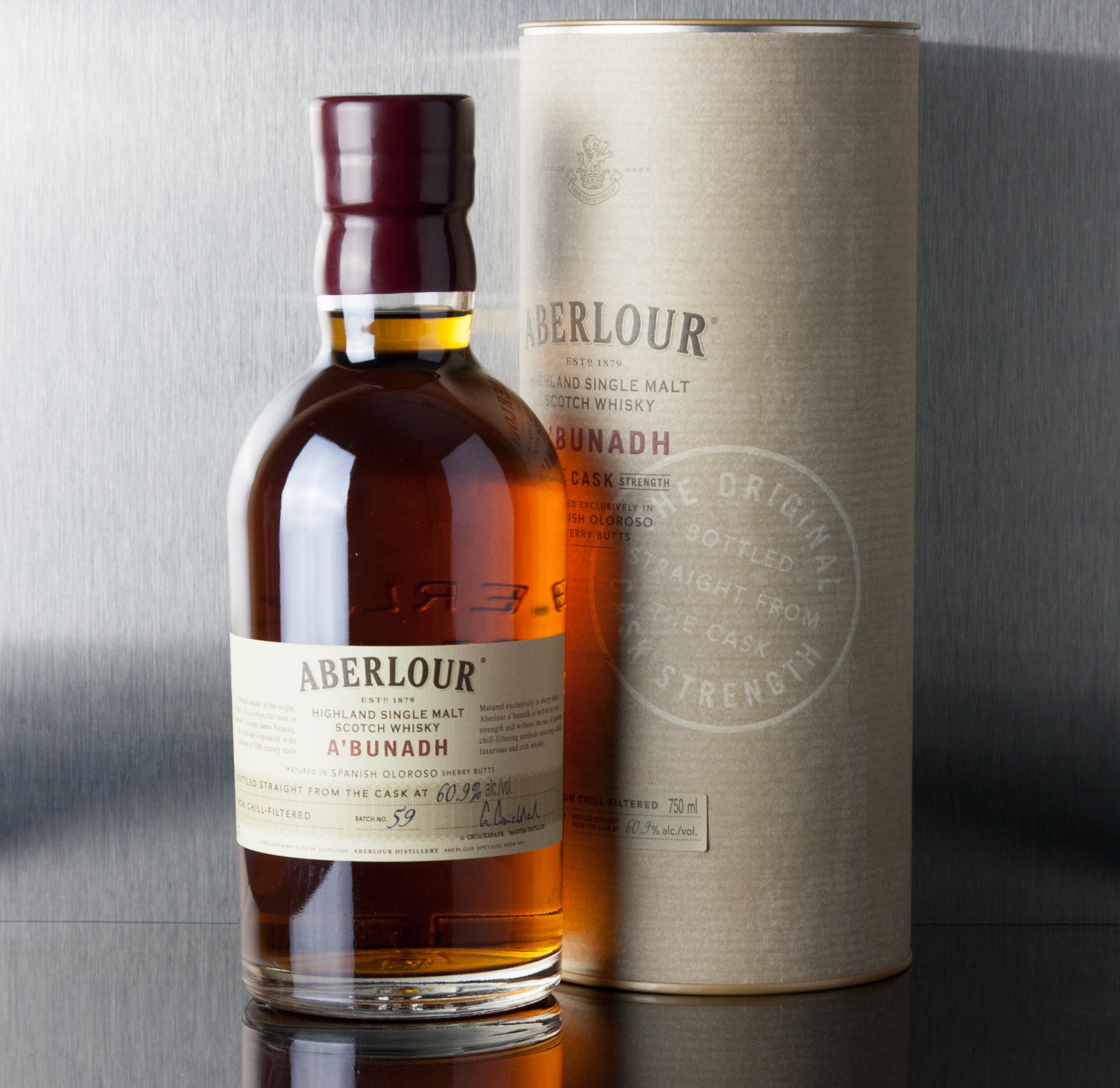 Aberlour A&#39;bunadh Single Malt Scotch 750 ml
