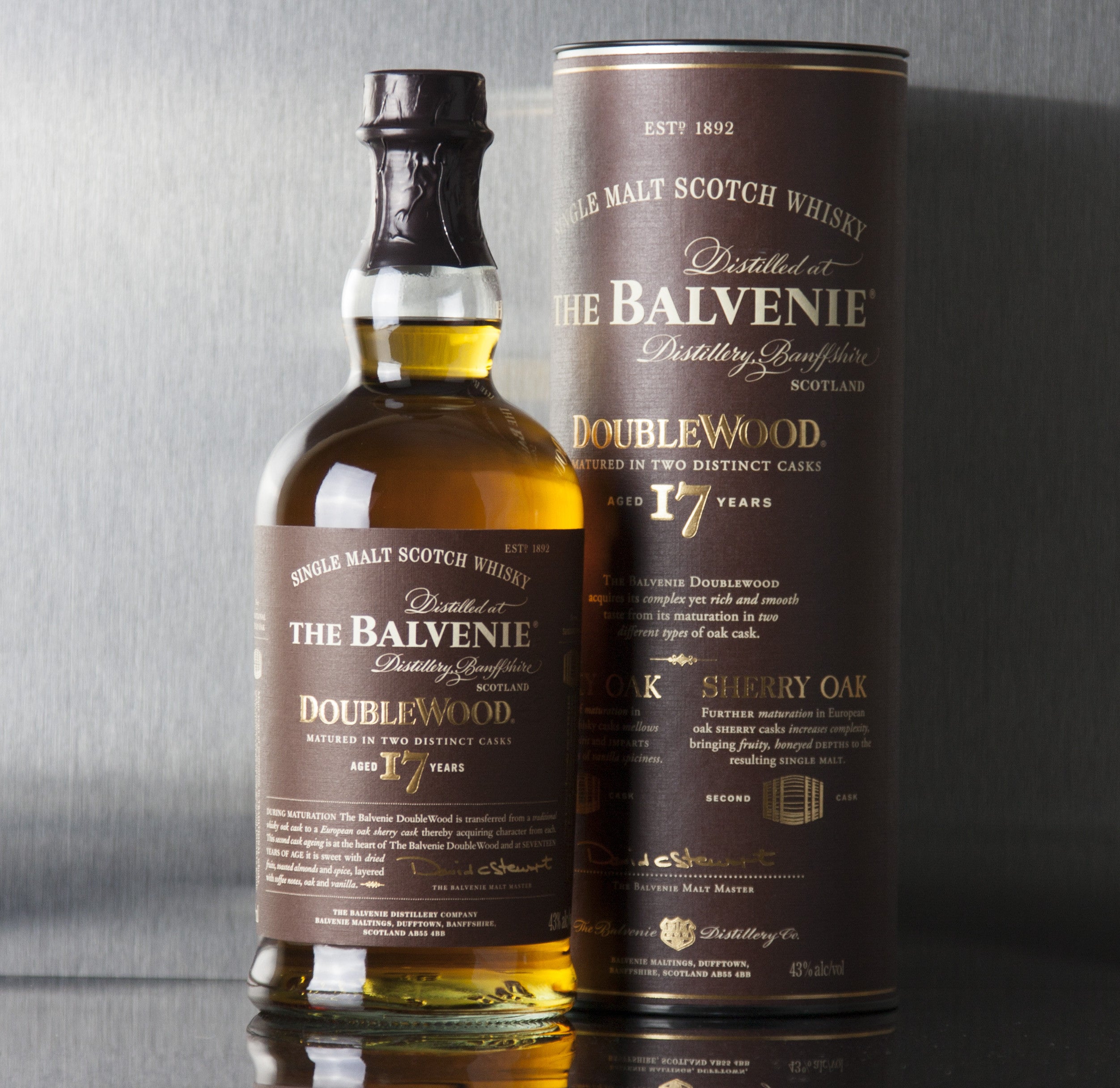 Balvenie 17 Year DoubleWood Single Malt Scotch 750 ml