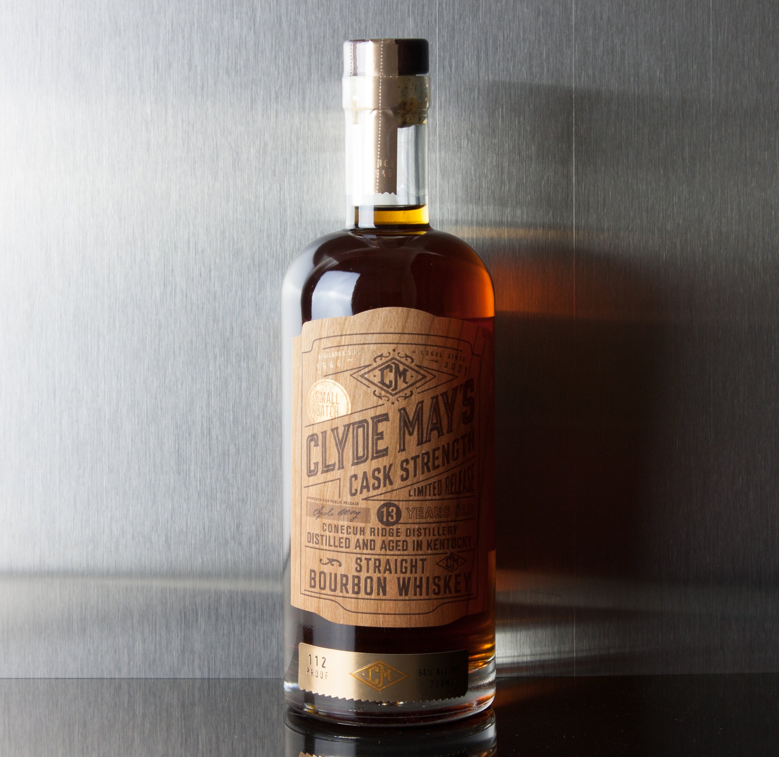 Clyde May&#39;s Cask Strength 13 Year Bourbon