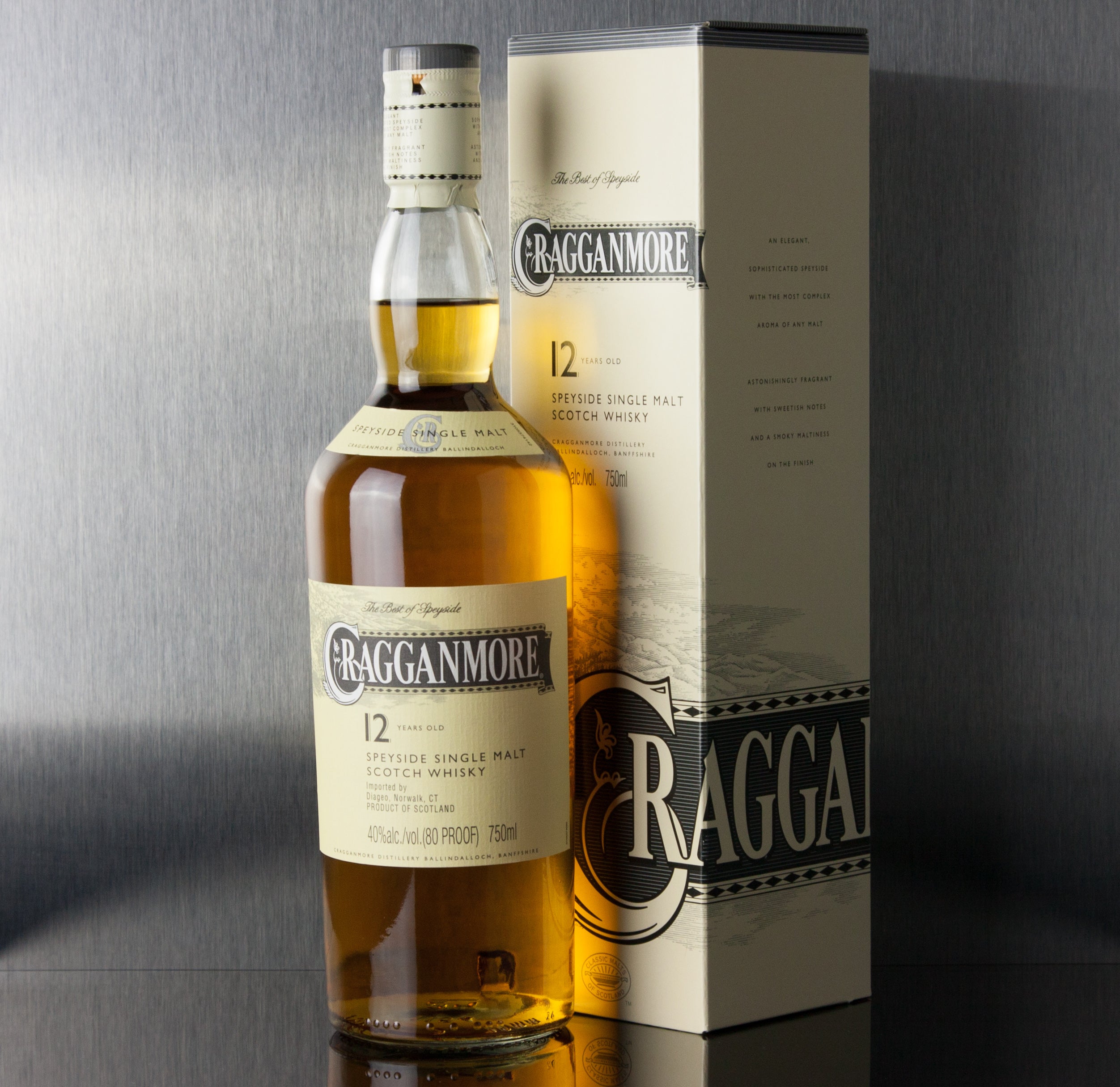 Cragganmore 12 Year Single Malt Scotch 750 ml
