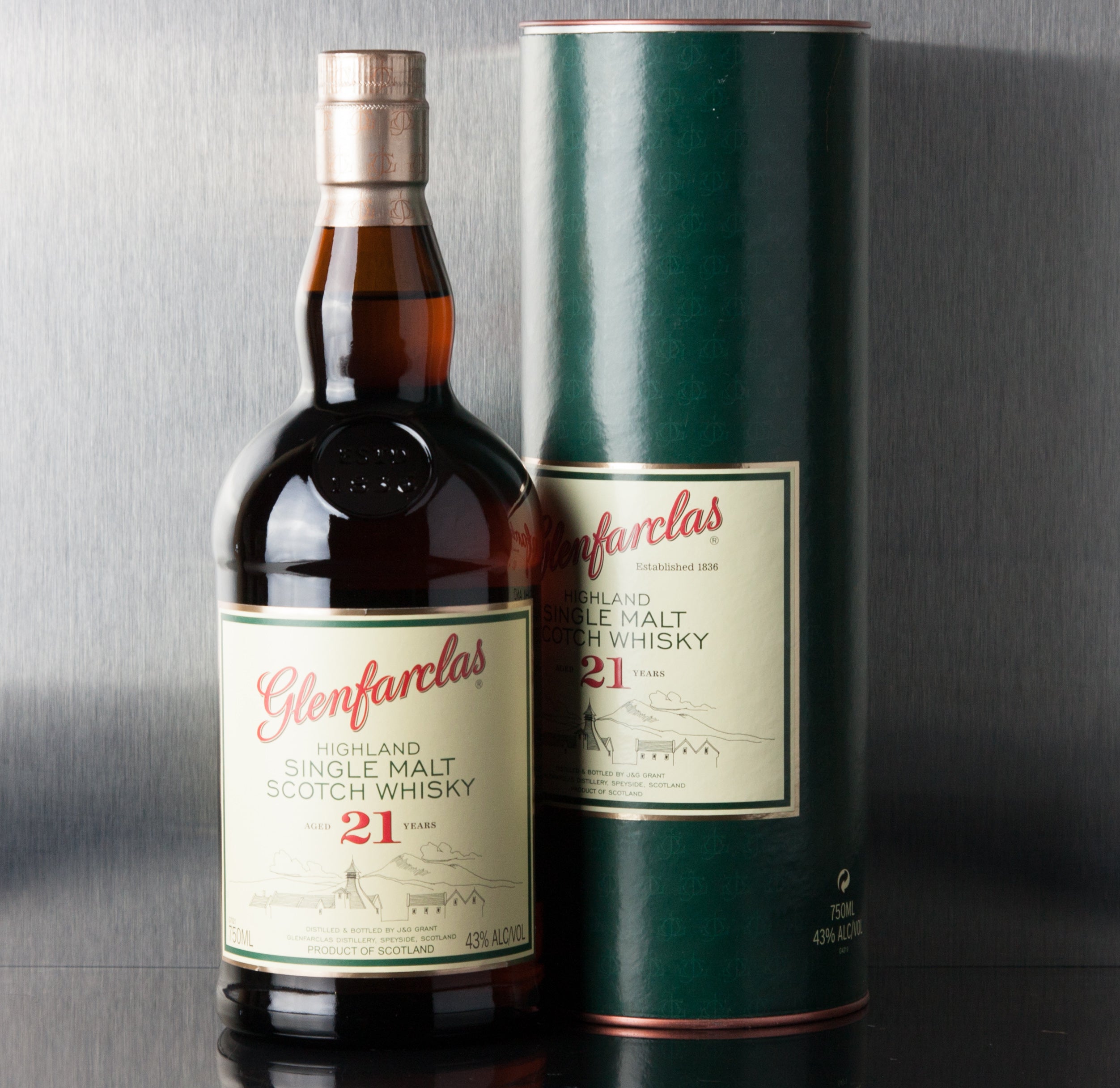 Glenfarclas 21 Year Single Malt Scotch 750 ml