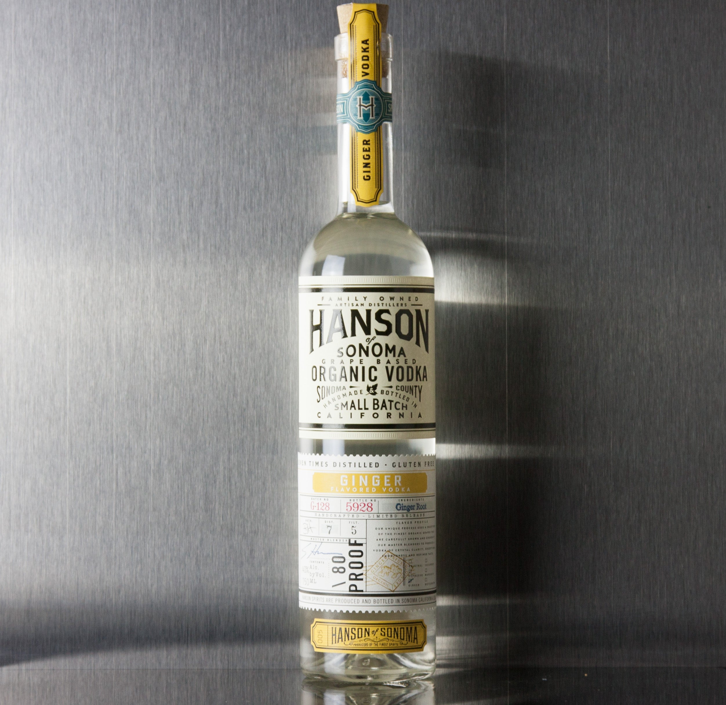 Hanson of Sonoma Ginger Vodka 750 ml