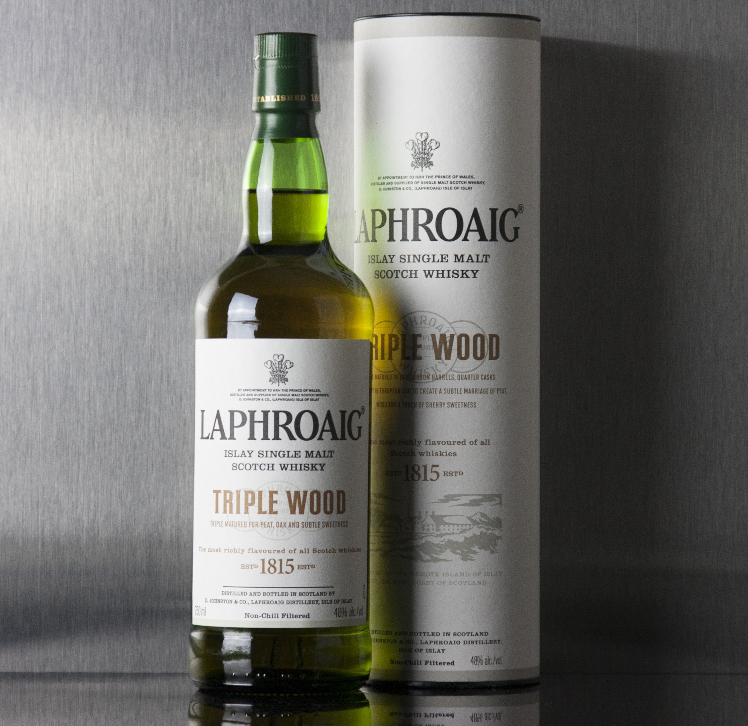 Laphroaig Triple Wood Single Malt Scotch 750 ml