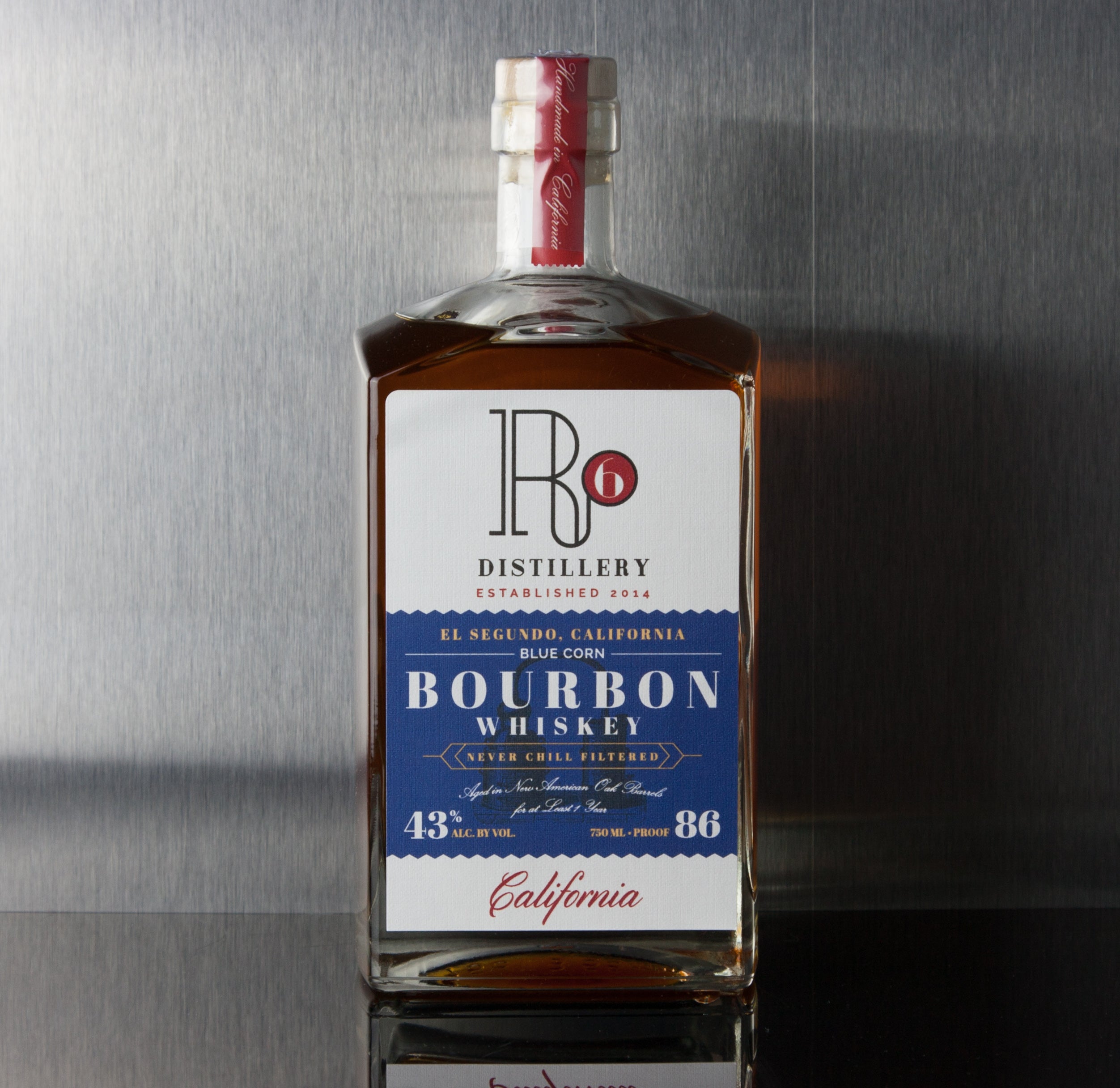 R6 Distillery Blue Corn Bourbon
