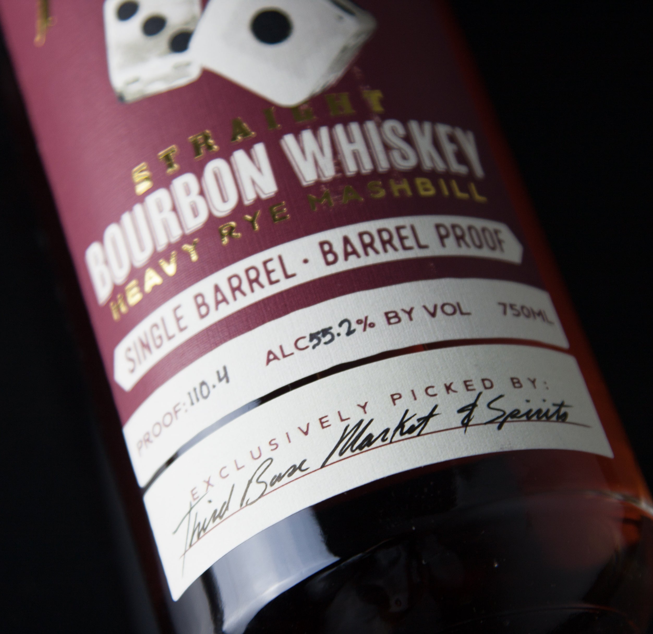 Tumblin&#39; Dice 4 Year Bourbon 110.4 Proof