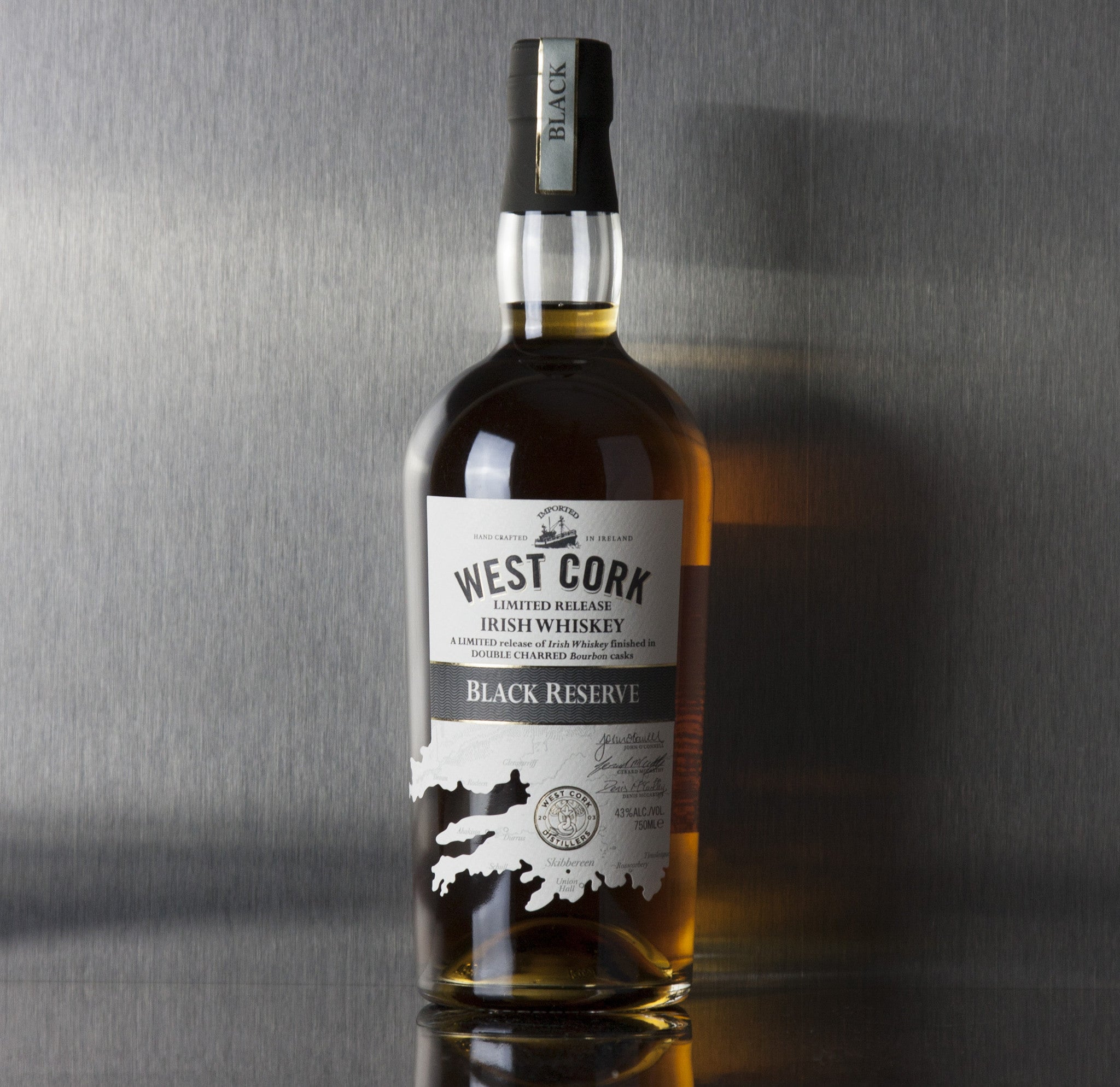 West Cork Black Reserve Whiskey 750 ml